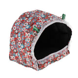 Maxbell Small Pet Winter Warm Hamster Rabbit Guinea Pig Hamster House Bed  M