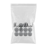 Maxbell 10 Pieces Aquarium Oxygen Pump Replacement Parts Diaphragm for Fish Tank 4