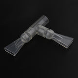 Maxbell 10 Pcs Aquarium Water Outlet Duckbill Return Pipe End Outflow Transparent