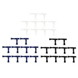 Maxbell 10 Pcs Aquarium Water Outlet Duckbill Return Pipe End Outflow Transparent