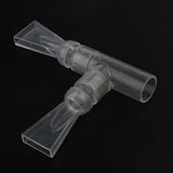 Maxbell 10 Pcs Aquarium Water Outlet Duckbill Return Pipe End Outflow Transparent