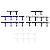 Maxbell 10 Pcs Aquarium Water Outlet Duckbill Return Pipe End Outflow Transparent