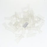 Maxbell 10 Pcs Aquarium Water Outlet Duckbill Return Pipe End Outflow Transparent