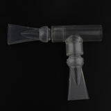 Maxbell 10 Pcs Aquarium Water Outlet Duckbill Return Pipe End Outflow Transparent