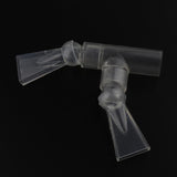 Maxbell 10 Pcs Aquarium Water Outlet Duckbill Return Pipe End Outflow Transparent