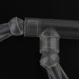 Maxbell 10 Pcs Aquarium Water Outlet Duckbill Return Pipe End Outflow Transparent
