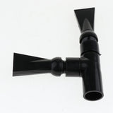 Maxbell 10 Pcs Aquarium Water Outlet Duckbill Return Pipe End Outflow Black