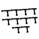 Maxbell 10 Pcs Aquarium Water Outlet Duckbill Return Pipe End Outflow Black