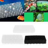 Maxbell 5 Pcs Aquarium Bottom Isolation Board - Fish Tank Undergravel Filter Plate Clear