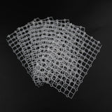 Maxbell 5 Pcs Aquarium Bottom Isolation Board - Fish Tank Undergravel Filter Plate Clear