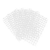 Maxbell 5 Pcs Aquarium Bottom Isolation Board - Fish Tank Undergravel Filter Plate Clear