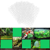 Maxbell 5 Pcs Aquarium Bottom Isolation Board - Fish Tank Undergravel Filter Plate Clear