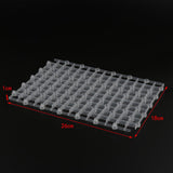 Maxbell 5 Pcs Aquarium Bottom Isolation Board - Fish Tank Undergravel Filter Plate Clear