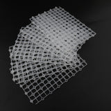 Maxbell 5 Pcs Aquarium Bottom Isolation Board - Fish Tank Undergravel Filter Plate Clear