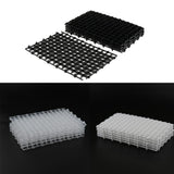 Maxbell 5 Pcs Aquarium Bottom Isolation Board - Fish Tank Undergravel Filter Plate Clear