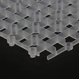 Maxbell 5 Pcs Aquarium Bottom Isolation Board - Fish Tank Undergravel Filter Plate Clear