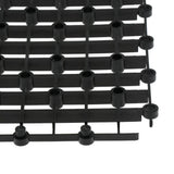 Maxbell 5 Pcs Aquarium Bottom Isolation Board - Fish Tank Undergravel Filter Plate Black