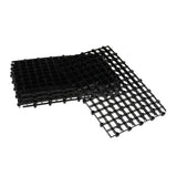 Maxbell 5 Pcs Aquarium Bottom Isolation Board - Fish Tank Undergravel Filter Plate Black