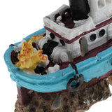 Maxbell Aquarium Pirate Ship Decoration Fish Tank Ornament Aquarium Accessories