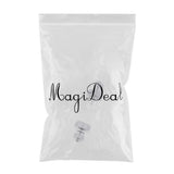 Maxbell Aquarium Check Valve-Regulator CO2 Bubble Counter Sliver Double Head