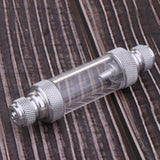 Maxbell Aquarium Check Valve-Regulator CO2 Bubble Counter Sliver Double Head