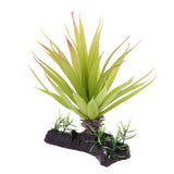Maxbell Reptile Aquarium Lifelike Underwater Plant Water Grass Decoration 11.5x17cm