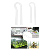 Maxbell Aquarium Filter Accessories Water Inlet Outlet Tube Inflow Lily Pipe Tubing S