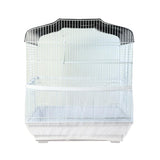 Maxbell Bird Cage Net Cover Mesh Bird Seed Catcher Guard Net Cover Clothing S White