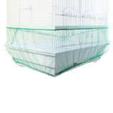 Maxbell Bird Cage Net Cover Mesh Bird Seed Catcher Guard Net Cover Clothing M Green