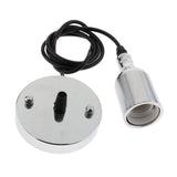 Max E27 Aluminum Light Holder Lamp Head with Line Suction Tray Socket 03