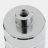 Max E27 Base Round Light Bulb Lamp Socket Holder Adapter chrome