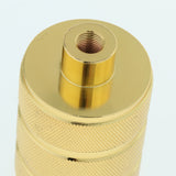 Max E27 Base Round Light Bulb Lamp Socket Holder Adapter gold