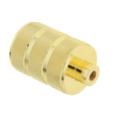 Max E27 Base Round Light Bulb Lamp Socket Holder Adapter gold