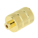 Max E27 Base Round Light Bulb Lamp Socket Holder Adapter gold