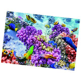 Maxbell Practical Aquarium 3D Fish Tank Background Poster Fish Background  L