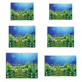 Maxbell High Definition 3D Single Adhesive Plant Fish Picture Backdrop for Aquarium M
