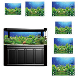 Maxbell High Definition 3D Single Adhesive Plant Fish Picture Backdrop for Aquarium XL
