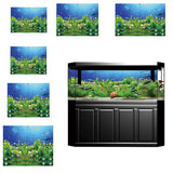 Maxbell High Definition 3D Single Adhesive Plant Fish Picture Backdrop for Aquarium XL