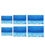 Maxbell 3D One Side Aquarium Universe Landscape Poster Fish Tank Background 76x46cm