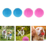 Maxbell 2Pcs Nearly Indestructible Dog Balls, Chew Fetch Play Pet Dogs Toy Blue