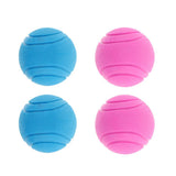 Maxbell 2Pcs Nearly Indestructible Dog Balls, Chew Fetch Play Pet Dogs Toy Blue