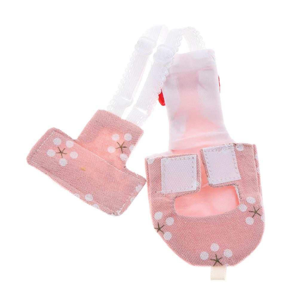Maxbell Parrot Reusable Nappies Pocket Cloth Diaper Bird Pee Pad Pink Flower M