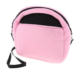 Maxbell Small Pet Outdoor Travel Bag Hamster Sleeping Bed Carrier Bag L Pink