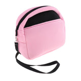 Maxbell Small Pet Outdoor Travel Bag Hamster Sleeping Bed Carrier Bag L Pink