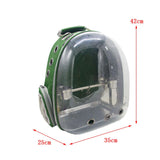 Maxbell Travel Bird Parrot Cage Carrier with Stand Perch Cup 8 Colors Green