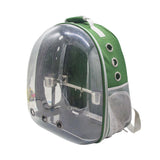 Maxbell Travel Bird Parrot Cage Carrier with Stand Perch Cup 8 Colors Green