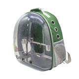 Maxbell Travel Bird Parrot Cage Carrier with Stand Perch Cup 8 Colors Green