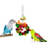 Maxbell 5 Pcs Parrot Toy Bird Cage Decorative Set Snatching Toy Swing Stand Frame