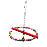 Maxbell Bird Chew Toy Parrot Hanging Climbing Swing Bridge Treats and Chews Toy