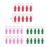 Maxbell Pet ID Tag Dog and Cat Personalized Pet Tag Dog Cat ID Address Collar red